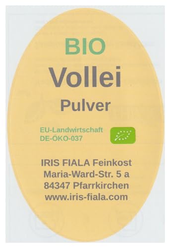 Verkauf nur an Endverbraucher +++ 400 g +++ BIO - Vollei - Pulver...