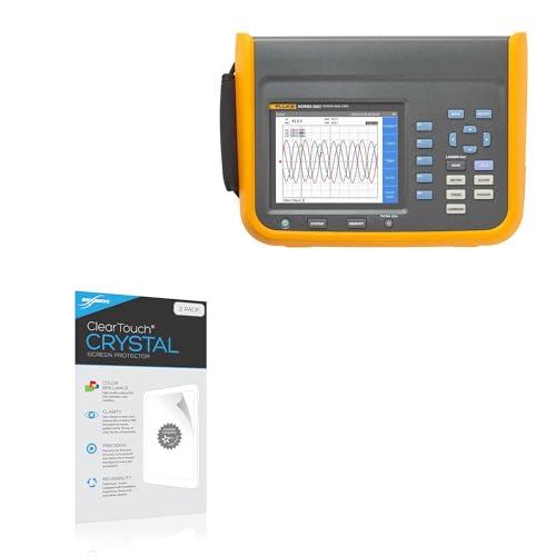 BoxWave Screen Protector Compatible with Fluke Norma 6000 - ClearTouch Crystal (2-Pack), HD Film Skin - Shields from Scratches