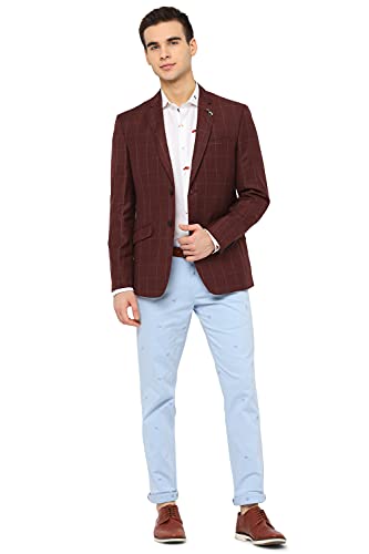 Image of Simon Carter Men's Notch Lapel Slim Blazer