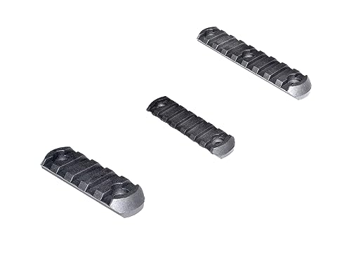 K Kexuan Polymer MLK Rail Section Combo, Included 5 Slot 7 Slot 9 Slot Each one Piece