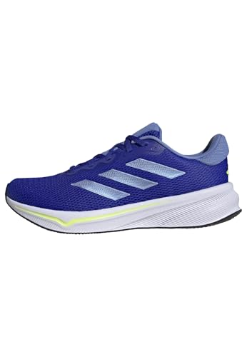 adidas Herren Response Runner Shoes Laufschuhe, Lucid Blue/Blue Fusion/hi-Res Yellow, 45 1/3 EU