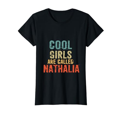Photo de Cool Girls are called Nathalia T-Shirt