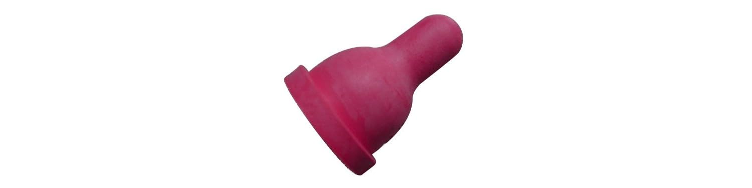 Agri Miscellaneous Lamb Teat for Feeder Bottle Moulded Red