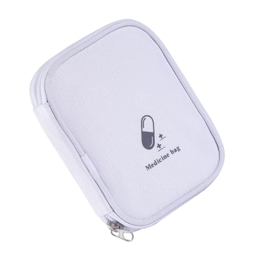 Limtula Bolsas vacías de primeros auxilios, bolsa de suministros médicos, bolsa de almacenamiento de medicamentos de emergencia, bolsa vacía de primeros auxilios para mujeres y hombres, tamaño pequeño