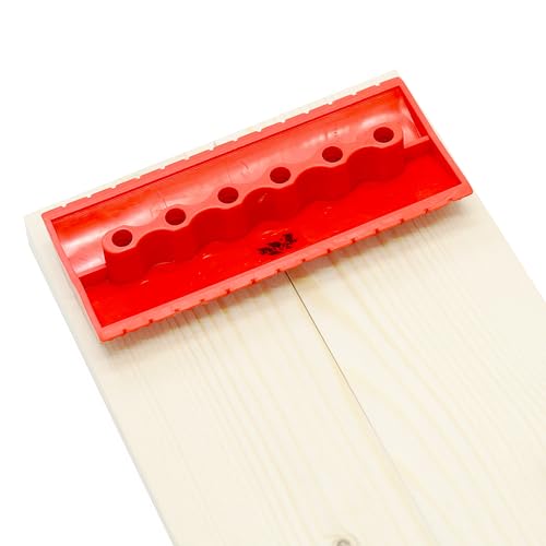 Herramienta de grano de madera con mango rodillo de pintura efecto imitación veta pack de 2 7