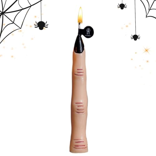 di Halloween | Candela Profumata alla Cera di Halloween - Parti Centrali da Tavolo Fatti A Mano Decorative per Capodanno Inverno Evento Vacanze Chiesa Sala Studio