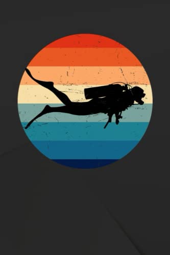 Scuba Taucher Taucher Tauchen Damen Herren: Scuba Taucher Taucher Herren Tauchen Diving 120 Seiten (6" x 9") (15.24cm x 22.86cm)