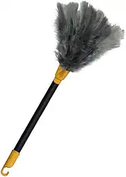 Shangrila Espanador de pó 42cm penas pena limpa poeira móveis casa escritório lojas comércio luxo