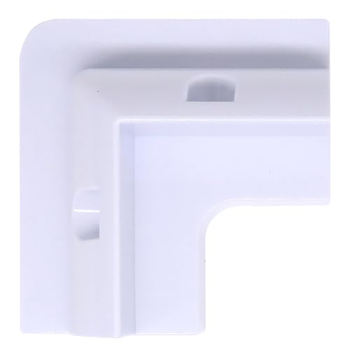 HISports 4 Stück Solarpanel-Montagehalterung, ABS-Solarmodul-Montagehalterung, weiß, 4 Ecken ohne Bohren, geeignet für Solarprojekte, Wohnmobile, Wohnwagen, Boote