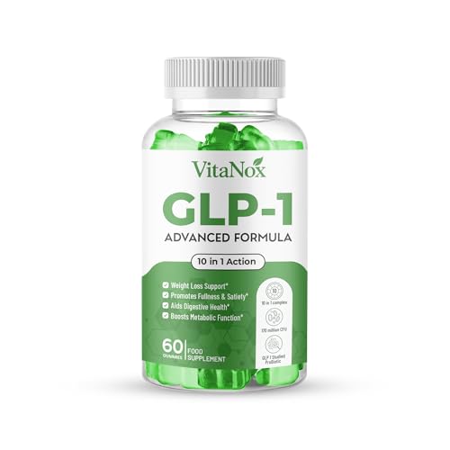 GLP-1 Weight Loss Gummies – Appetite Suppressant & Weight Management Support – Probiotic + Prebiotic Blend for Gut Health & Digestion – Natural GLP1 Support for Men and Women - GLP 1 Supplement