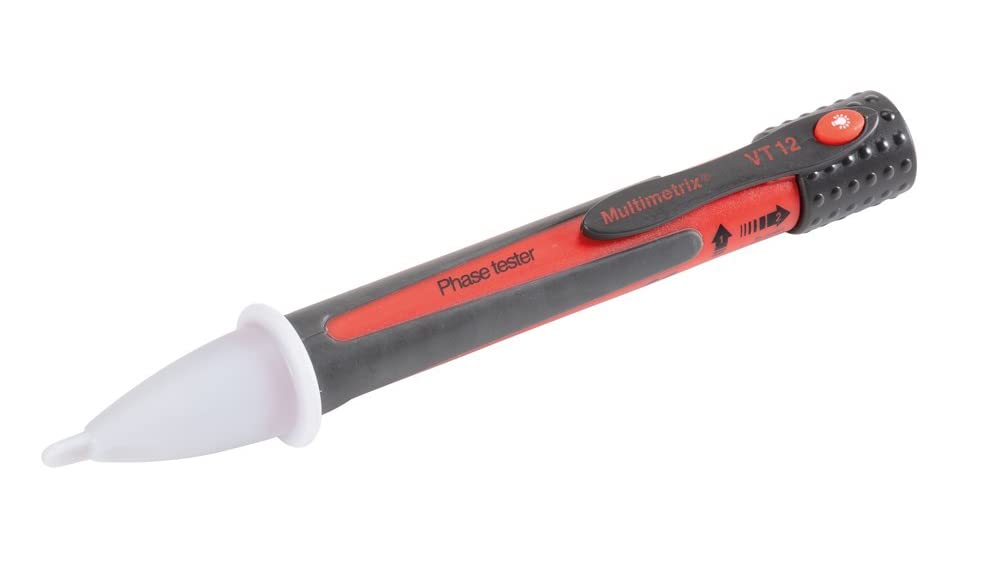 Testeur de phase VT 12 Multimetrix pour verification de tension electrique domestique