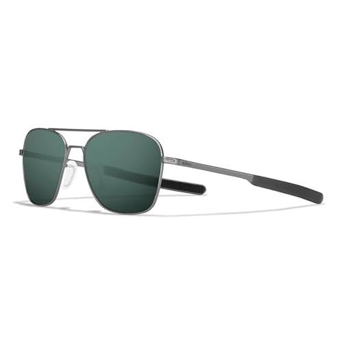 ROKA Falcon Ti Performance Polarized and Non-Polarized Aviator Sunglasses for Men and Women2