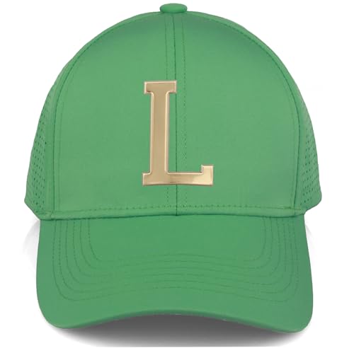 Gorra baseball Daxton letra L oro miniatura 3