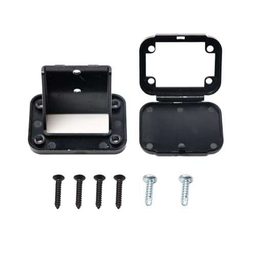 YananAC Bedienfeld installieren Versenkte 50A Unterputz-Halterung 4853251453 für Anderson-Stecker zur Montage Zierleisten Paneelen Bedienfeld zur Installation