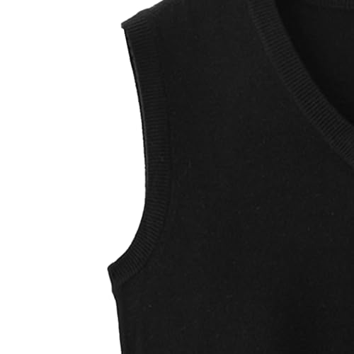 Men's Wool Knitted Vest Casual Sleeveless Male Knits Sweater Winter Slim Fit V Neck Knit Vests3