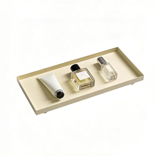 Bandeja rectangular de metal para velas en mesas de centro y salones 2