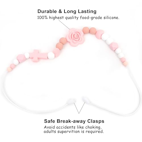 Collier sensoriel pour nouveau-né afin d'apaiser la dentition