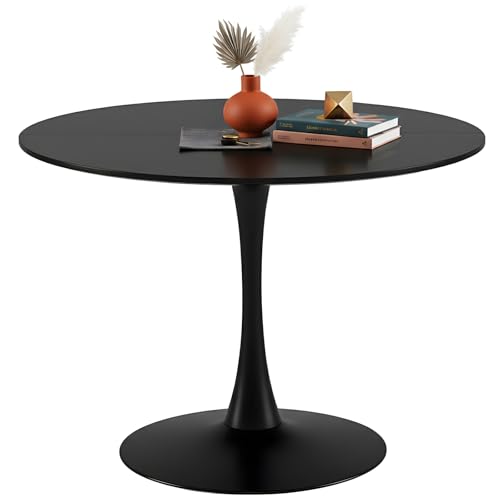 GOKHOMX Mesa de comedor redonda