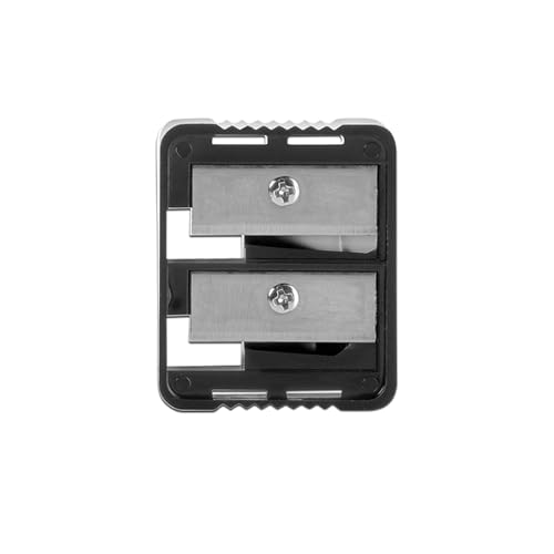 Wet n Wild Dual Pencil Sharpener, Sacapuntas Doble con Hojas Afiladas para Afilar los Lápices de Ojos, Perfiladores de Labios y Lápices de Cejas de Diferentes Tamaños, Fácil de Limpiar y Guardar