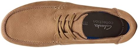 Clarks mens Shacrelite Low Oxford, Dark Sand Nubuck, 12 US | Image 6