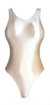 Amazon.co.jp: MJINM レディース超光沢Tバック競泳水着