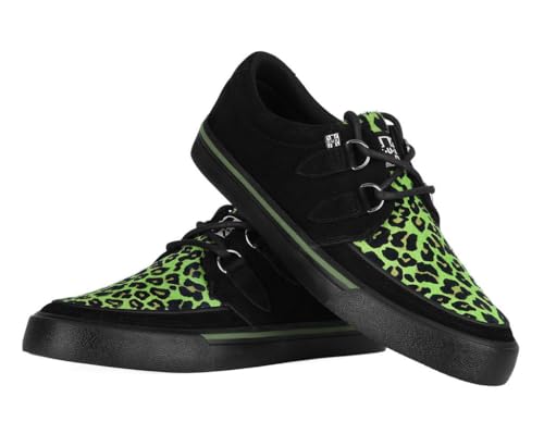 Image of TUK Suede Creeper Sneaker Shoes for Women and Men, D Ring Lace Up Shoes