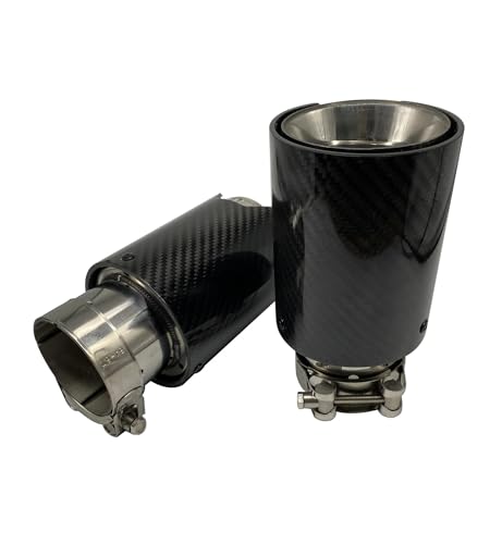 Tuyaux de queue de voiture universels pour corriger une sortie rouillée 89mm