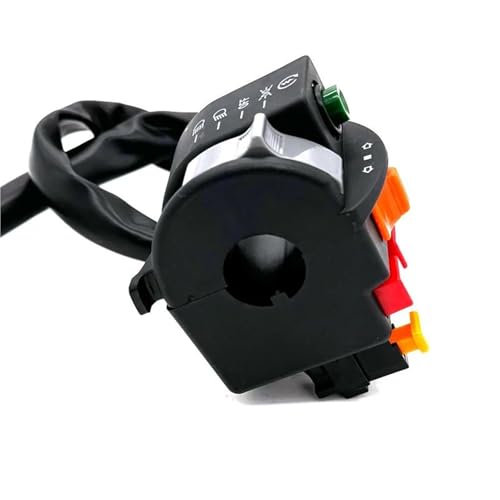 Commandes au guidon multifonctions pour phare électrique et clignotants - 5