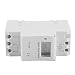 Interruptor programable 16 A carril DIN con relé de temporizador programable LCD...