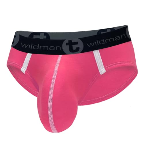 Wildmant Modal Big Boy Pouch Brief Pink