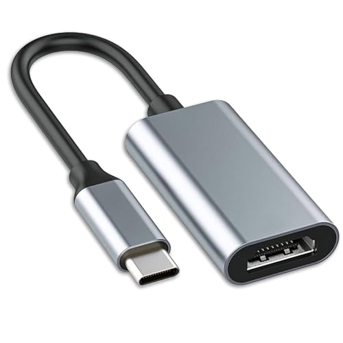 1pcs USB C to HD-MI Adapter Type-C to HD-MI 4KAdapter USBC to HD-MIAdapter Type-C to HD-MI Adapter Compatible with iPhone 16/15 MacBook Pro/Air Surface Book Microsoft Samsung Galaxy and More