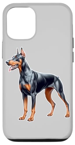 Doberman Pinscher Dog Case for iPhone 12/12 Pro
