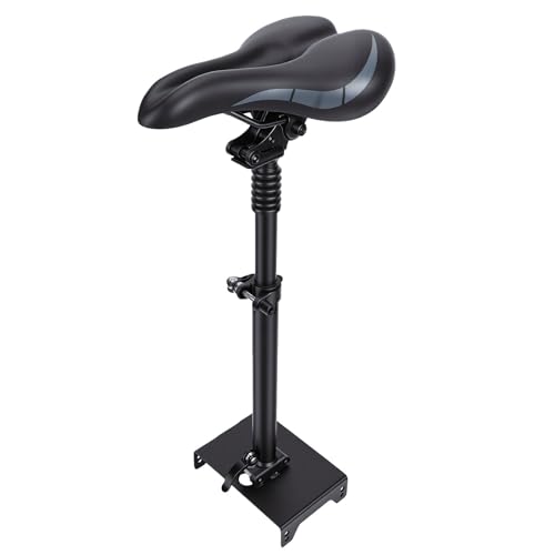 Siège de scooter électrique réglable et amortisseur double pour un confort adulte optimal