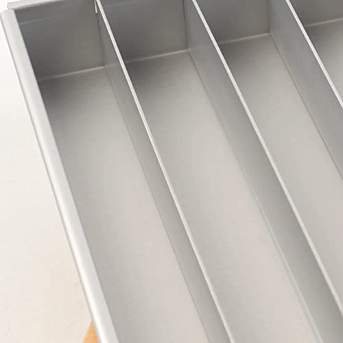 Moule à Gâteau Battenberg en aluminium anodisé - Idéal pour vos pâtisseries traditionnelles