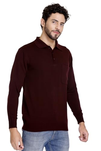Image of In Love Men's Cotton Blend Warm Winter Wear Top Full Sleeves