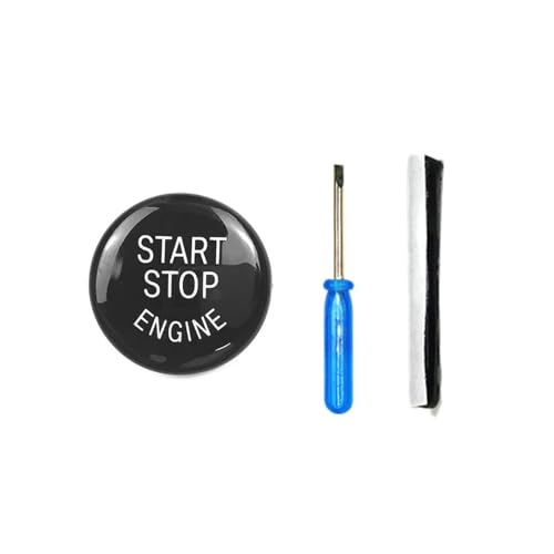 Cache-bouton de démarrage de voiture noir pour BMW châssis E E90 E60 E70