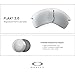 OAKLEY Authentic Flak 2.0 OO9295 00003059 Chrome Iridium Polarized Replacement Lenses For Men For Women + Bundle Microfiber Pouch