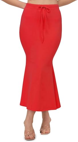 Image of Women's Perfect Curvy Look Saree Shapewear (Fish Baby Pink 2XL S90)