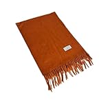 Photo Gallery frasibags sciarpa donna uomo invernale in cashmere con frange – elegante, morbida e calda – 30% cashmere 70% poliestere – 30x180 cm – unisex (arancione) Photo Gallery frasibags sciarpa donna uomo invernale in cashmere con frange – elegante, morbida e calda – 30% cashmere 70% poliestere – 30x180 cm – unisex (arancione)
