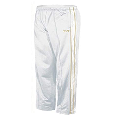 TYR Alliance Team pantalón de mujer, blanco/dorado