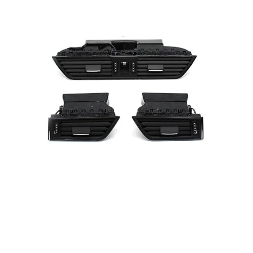 Bouche aération Skoda Superb 2016-2024 kit grille ventilation tableau de bord d'origine 3 pièces