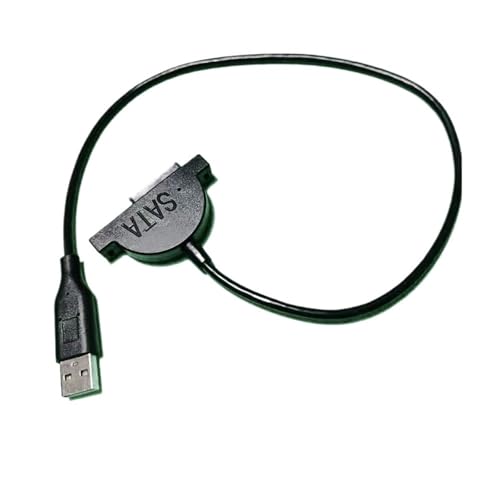 Cable convertidor USB 2.0 a Mini SATA 7+6 13Pin para disco duro