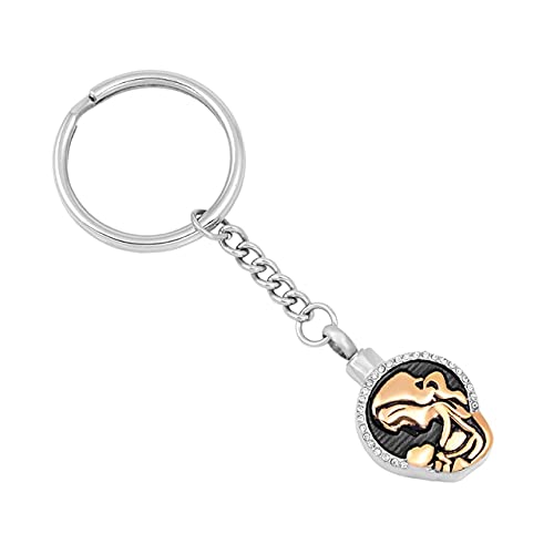 Bijoux souvenir de crémation maman porte-clés acier inoxydable