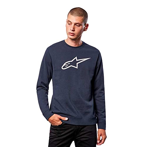 Alpinestars 1212-51322-7011-XL: Ageless Crew Fleece Navy/Grey Xl