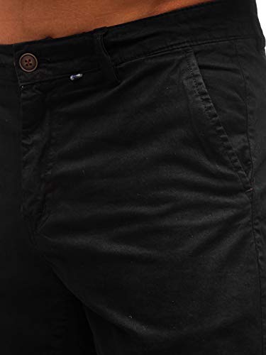 BOLF Uomo Pantaloni Corti Jeans Denim Strappati