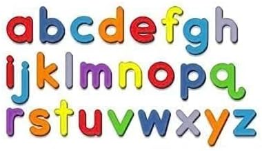 Juego de 1026 juguetes educativos con letras del alfabeto ABC y números de aprendizaje para nevera y refrigerador