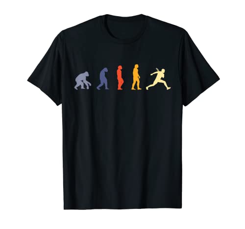 Squash Vintage Evolution Divertido jugador de squash Camiseta