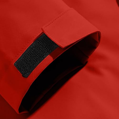 Men's Solid Color Thin Fall Outdoor Windbreaker Loose Fitting Long Sleeved Hooded Suit Outwear Zipper Jacket Coat3