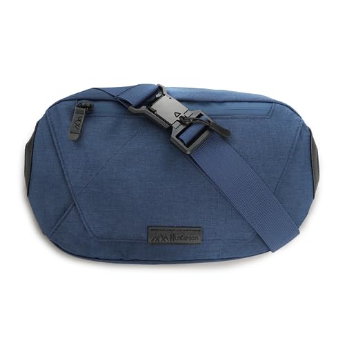 Hunterson Sling Bag for men and women, trendy crossbody bag to travel, multifunctional and spacious, water resistant bag