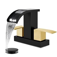 Matte Black & Brushed Gold